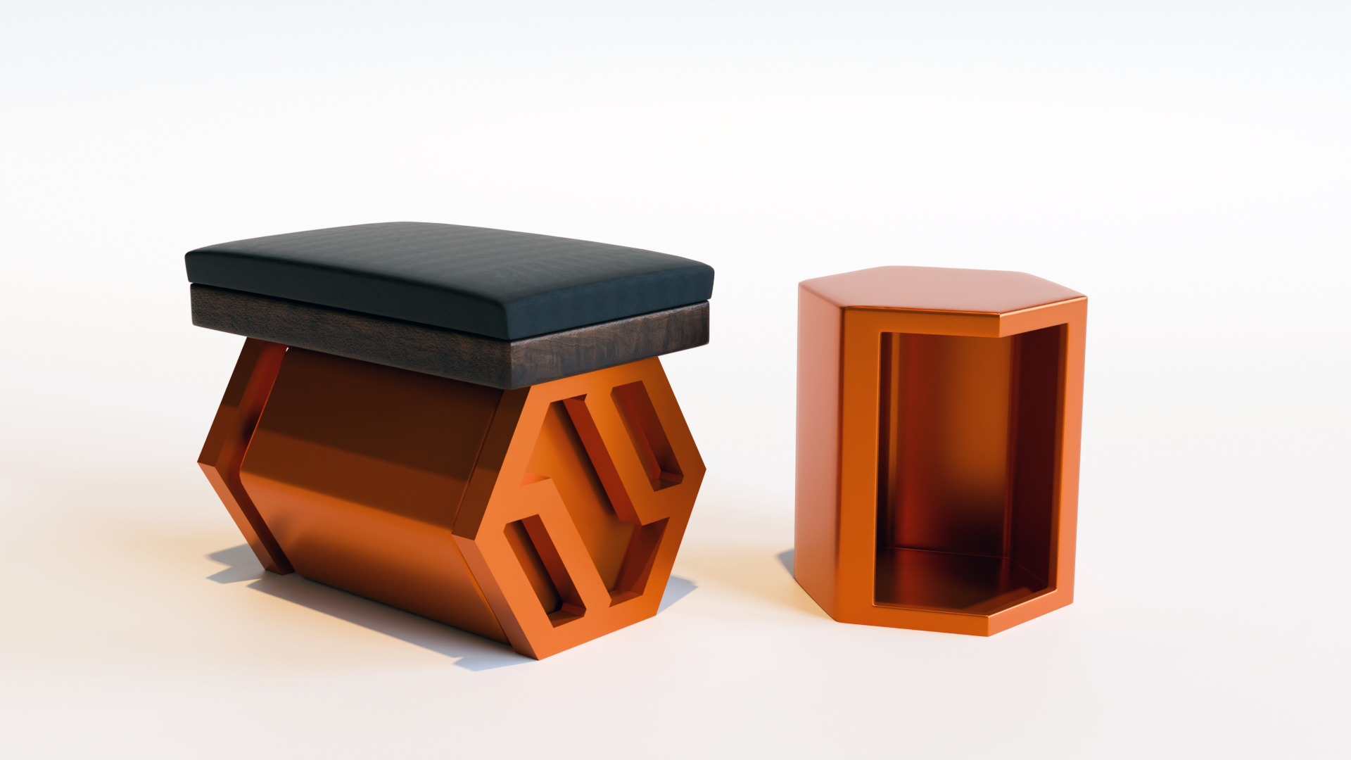 2-in-1 Modular Bench