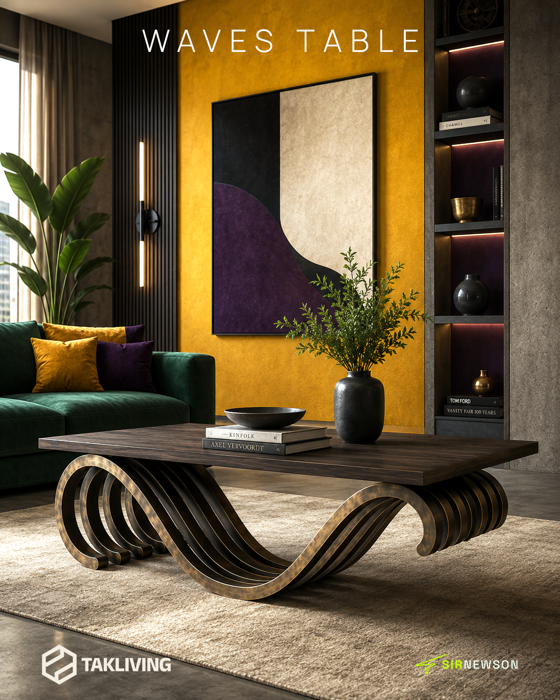 TAK Living Waves Table — hero